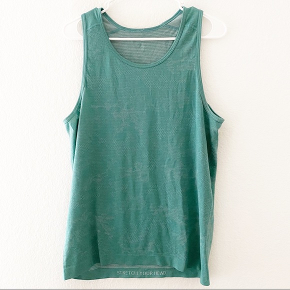 lululemon athletica Other - lululemon athletica | Men's Muscle Tank Top Green